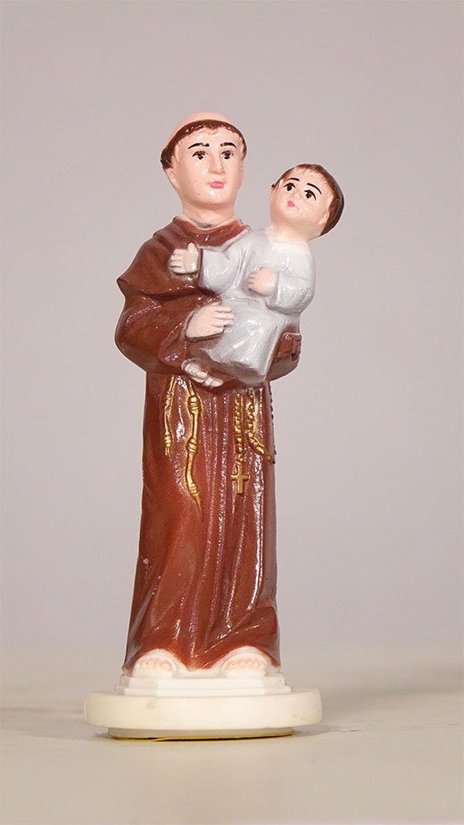 Inch Plastic St Antony Statue La Corona Del Rosario