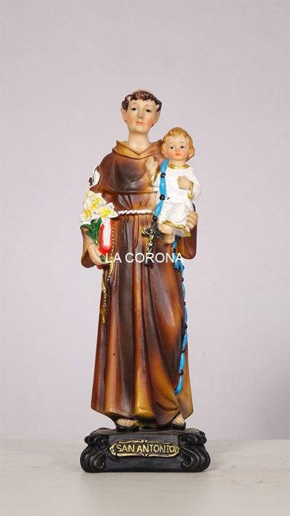 St. Antony poly marble Statue 12 Inch