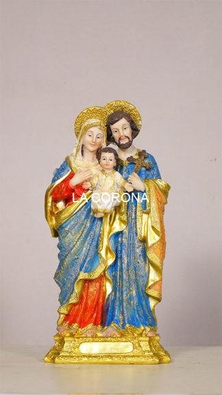 Buy 12 Inch Holy Family poly marble Statue