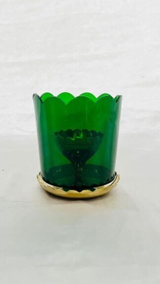 5 Inch Gold plated Oil lamp Online