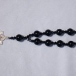 8MM 10 Beads Black Stone