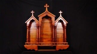 24*24 Inch Mahogany Altar stand
