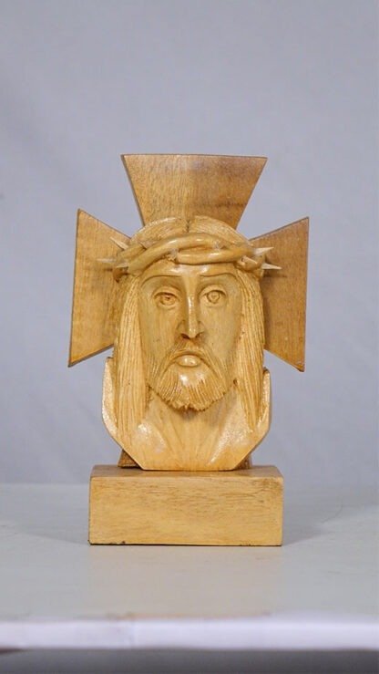 9 Inch Wooden Holy Face