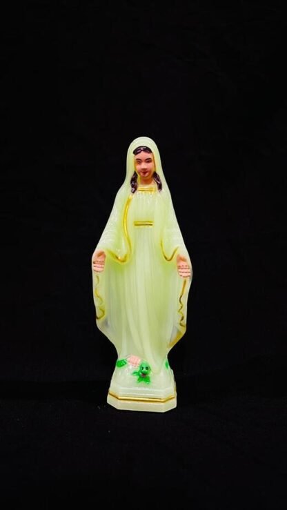 4 Inch Plastic Immaculate Mary Statue