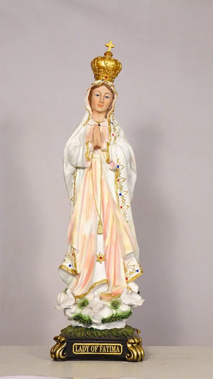 2.5 FT FATHIMA MARY POLY MARBLE