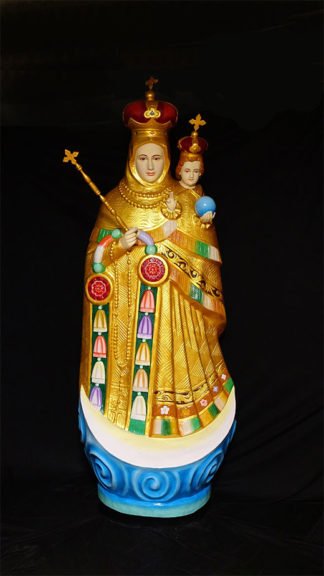 Lord Mary Matha 3D Crystal 360 Degree Statue View Figurine (velankanni Matha  Statue) | forum.iktva.sa