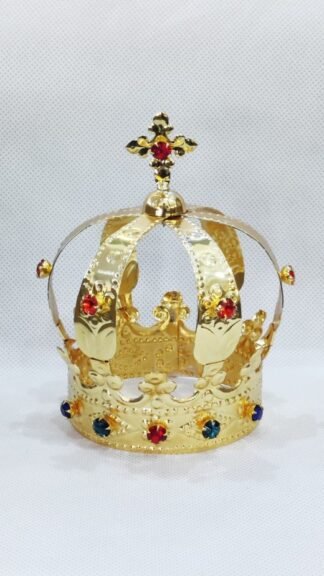 Gold plated crown - 3.5 Inch Diameter