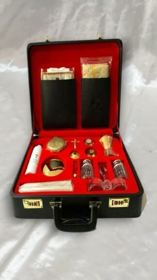 Genuine Leather Travel Mass Kit