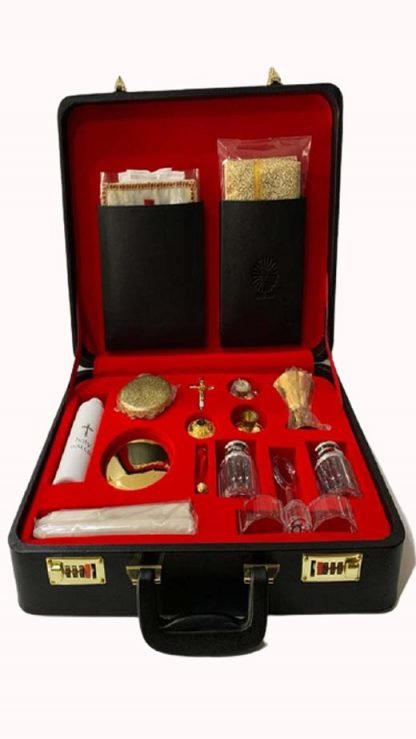 Leather Travel Mass Kit for Priest