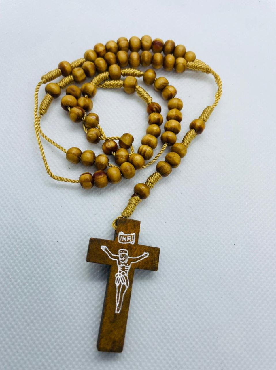 12 x Wholesale Bulk Wooden Rosary Necklace for Baptism, Wedding, Memorial  Gift | eBay