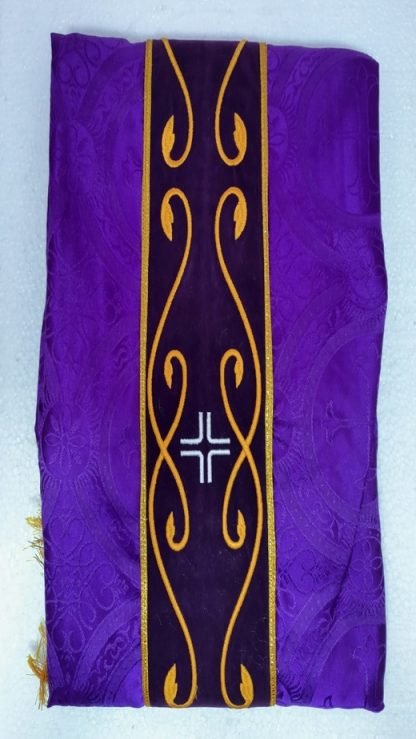 Violet Colour Priest Vestment