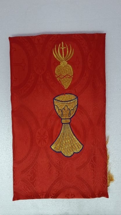Order Red Colour Priest Vestment