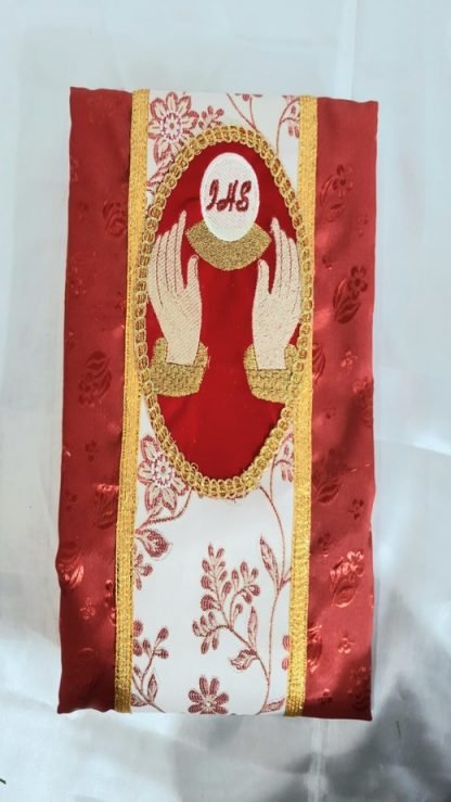 Red And White Priest Vestment