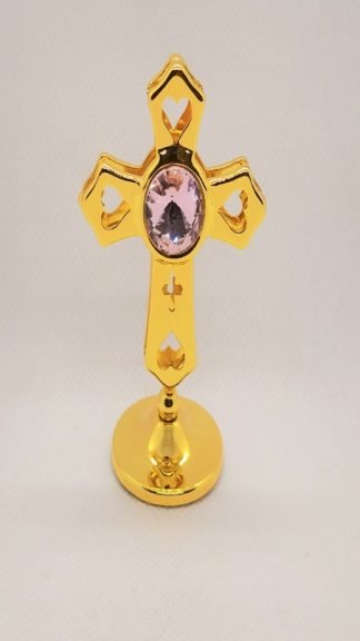Order 3 Inch Gold Plated Crucifix For Car
