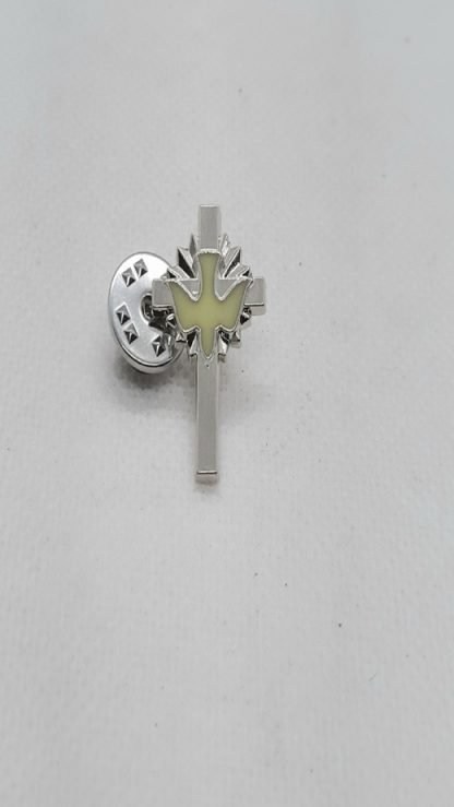 Silver Plated Shirt Pin