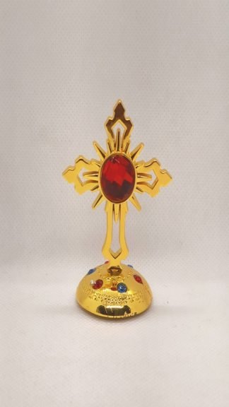 3 Inch Gold Plated Crucifix For Car Online in india