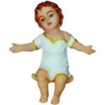 6 Inch Poly Marble Baby Jesus Figure