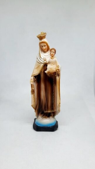 5 Inch Poly marble Mount Carmel Statue Statue