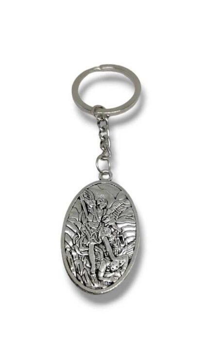 Gift 4 Inch silver plated Keychain