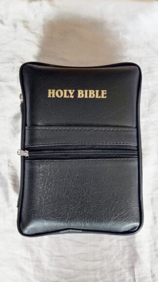 Holy Bible With Black color Bible Cover