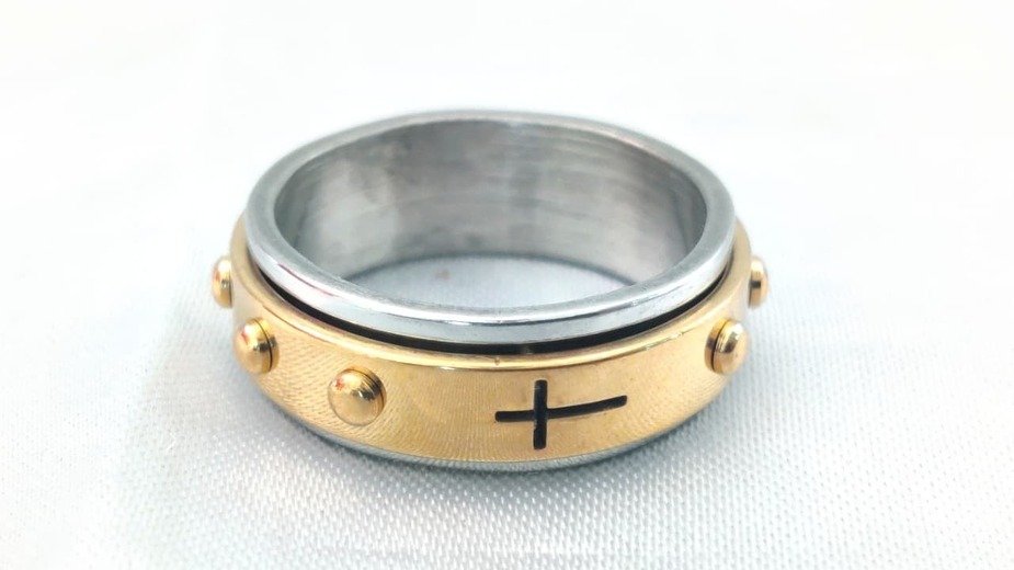 Gold Plated Embedded Ring