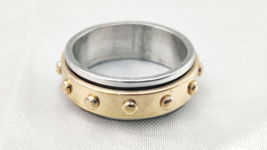 Gold Plated Embedded Ring - Image 2