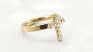 Embedded Gold Plated Ring