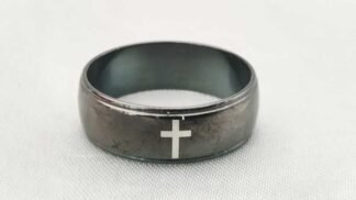 Black Colored Ring