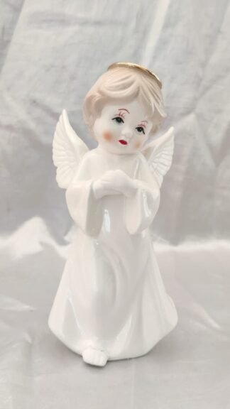 Angel Poly Marble Statue - 7 Inch