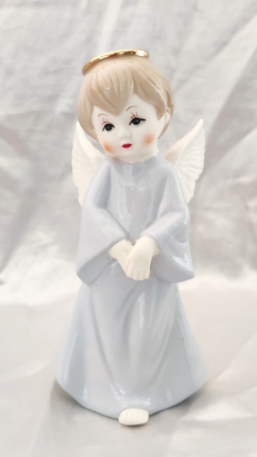 Angel Poly Marble Statue - 4 Inch - Image 3