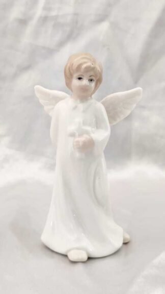Angel Poly Marble Statue - 4.5 Inch