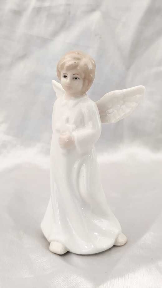 Angel Poly Marble Statue - 4.5 Inch - Image 2