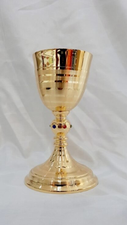 9.5 Inch Gold Plated Chalice