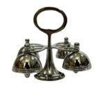 4 Bell Silver Plated Bell