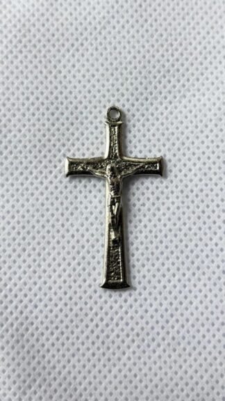 2 Inch Silver Plated Cross Pendants