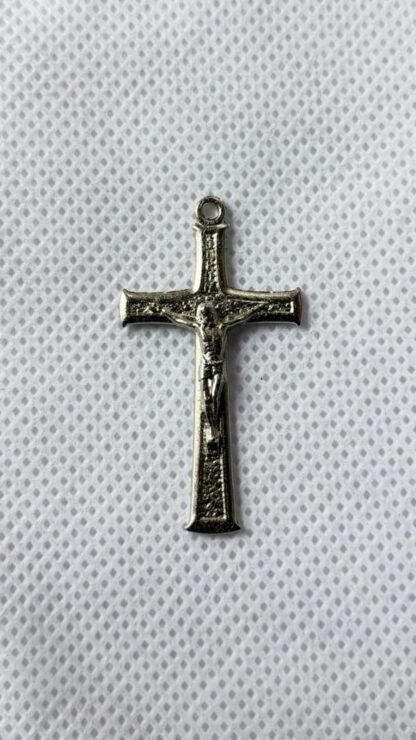 2 Inch Silver Plated Cross Pendants