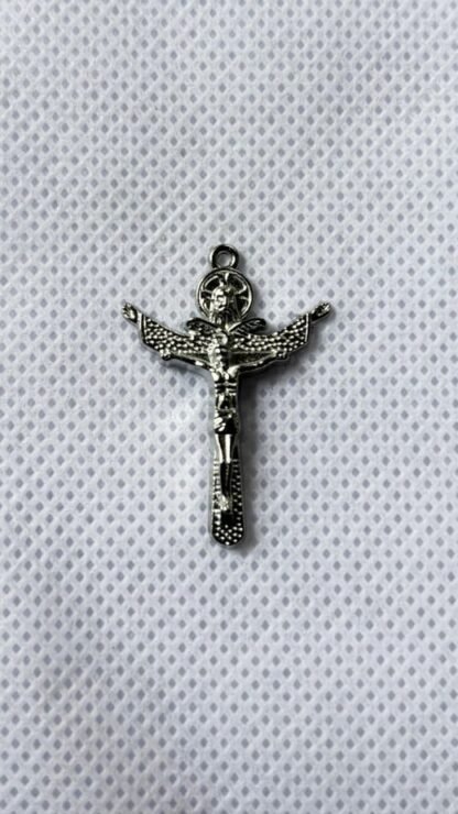 1 Inch Silver Plated Cross Pendants