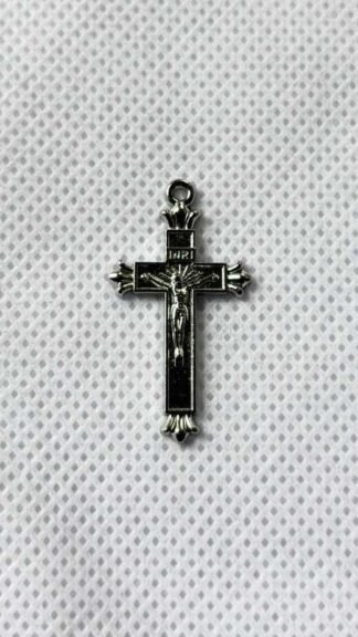 1 Inch Silver Plated Cross Pendants