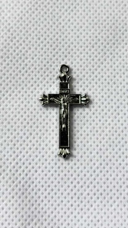 1 Inch Silver Plated Cross Pendants