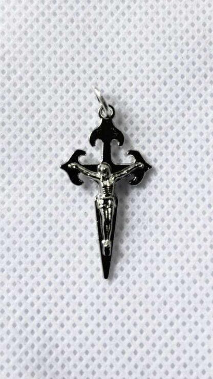 1 Inch Silver Plated Cross Pendants