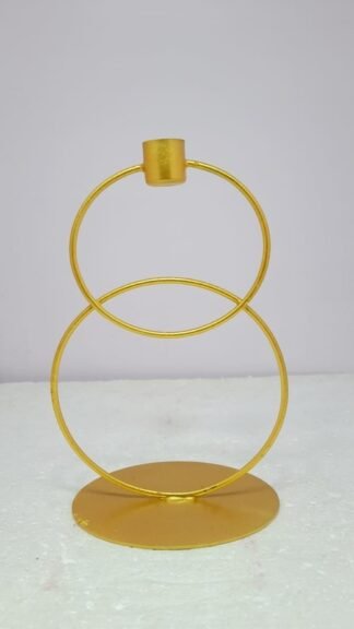 9.5 Inch Metal Candle Stand