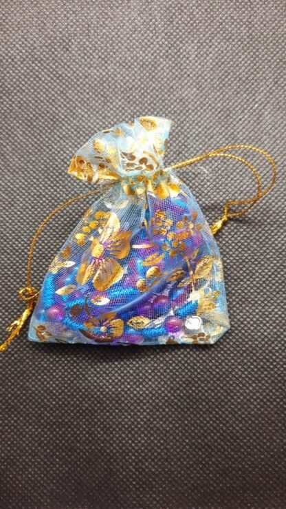 3.5 Inch Blue Colored Rosary Pouch Online
