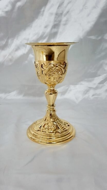 10.5 Inch Gold Plated Chalice