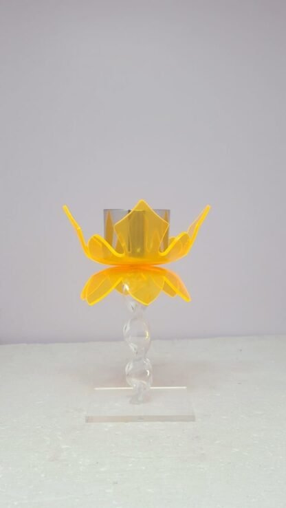 Buy 7.5 Inch Fiber Candle Stand