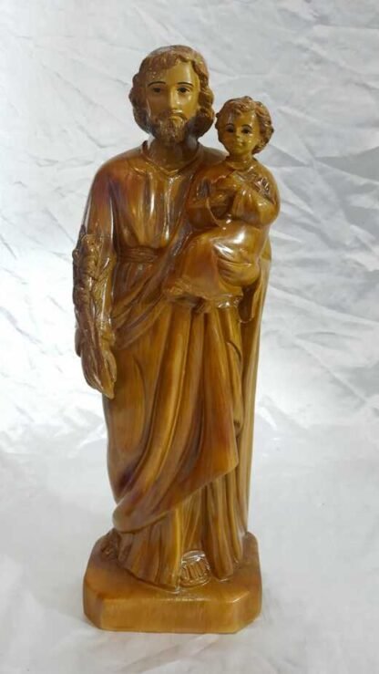 2 Feet Indian Poly Marble ST.Joseph Statue