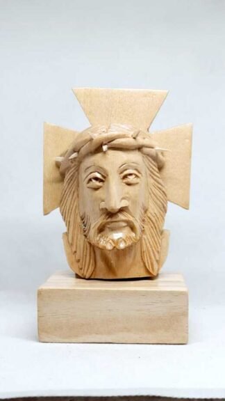 25 Cm Wooden Holy Face