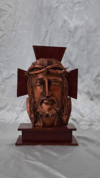 14.5 Inch Wooden Holy Face