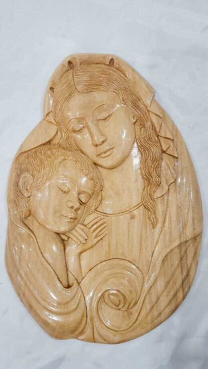 Mother Mary Wooden Sculpture