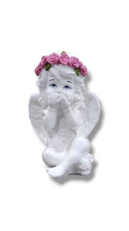 7 Inch Poly marble Angel Statue