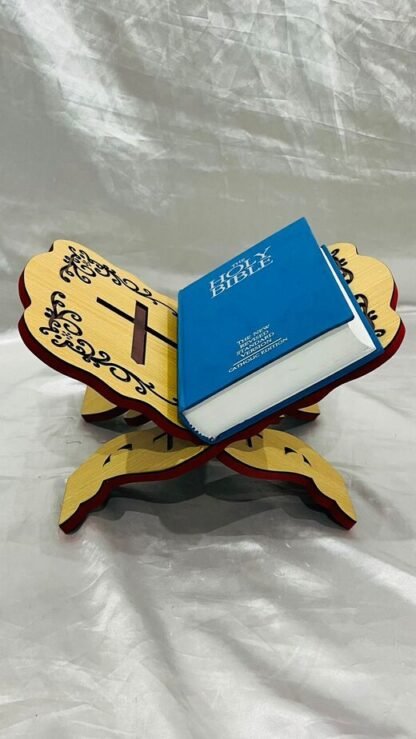 12 Inch Wooden Bible Stand